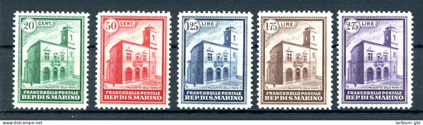 San Marino 175-179 Mit Falz #JM264 - Sonstige & Ohne Zuordnung