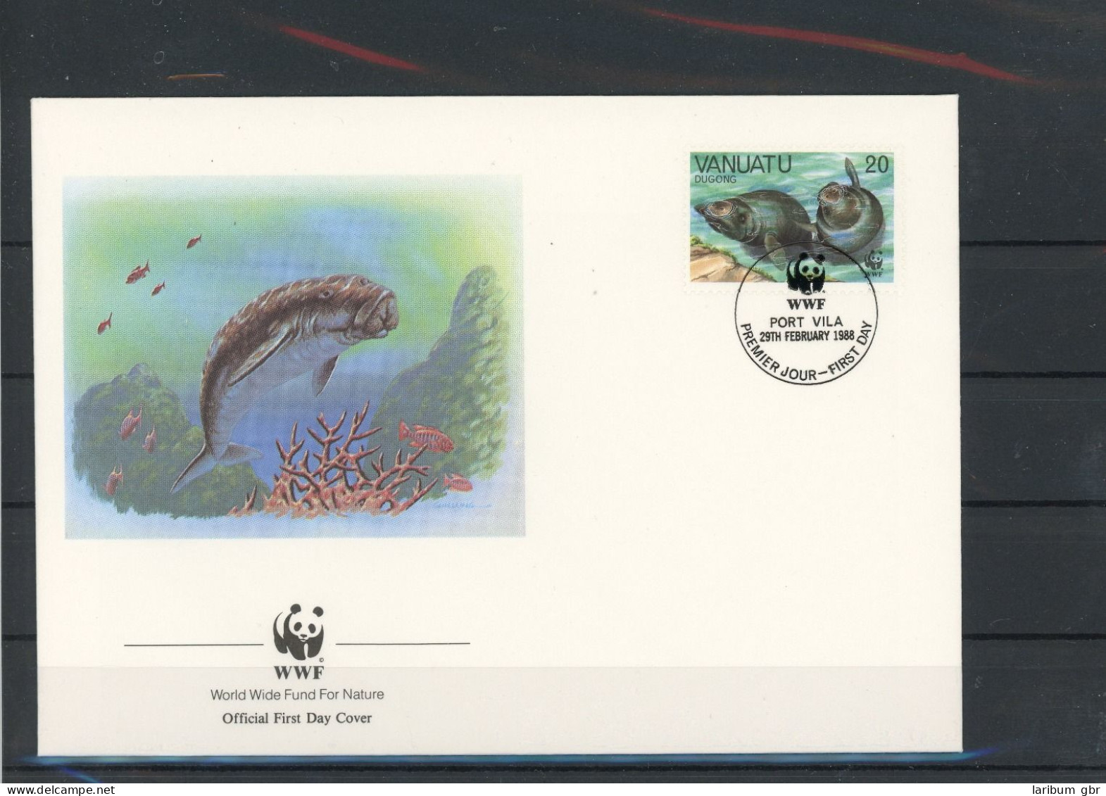 Vanuatu 784 Meerestiere Ersttagesbrief/FDC #IN116 - Vanuatu (1980-...)