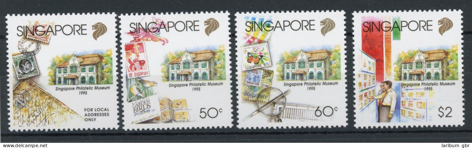Singapur 775-778 Postfrisch Philatelie, Museum #JP178 - Singapour (1959-...)