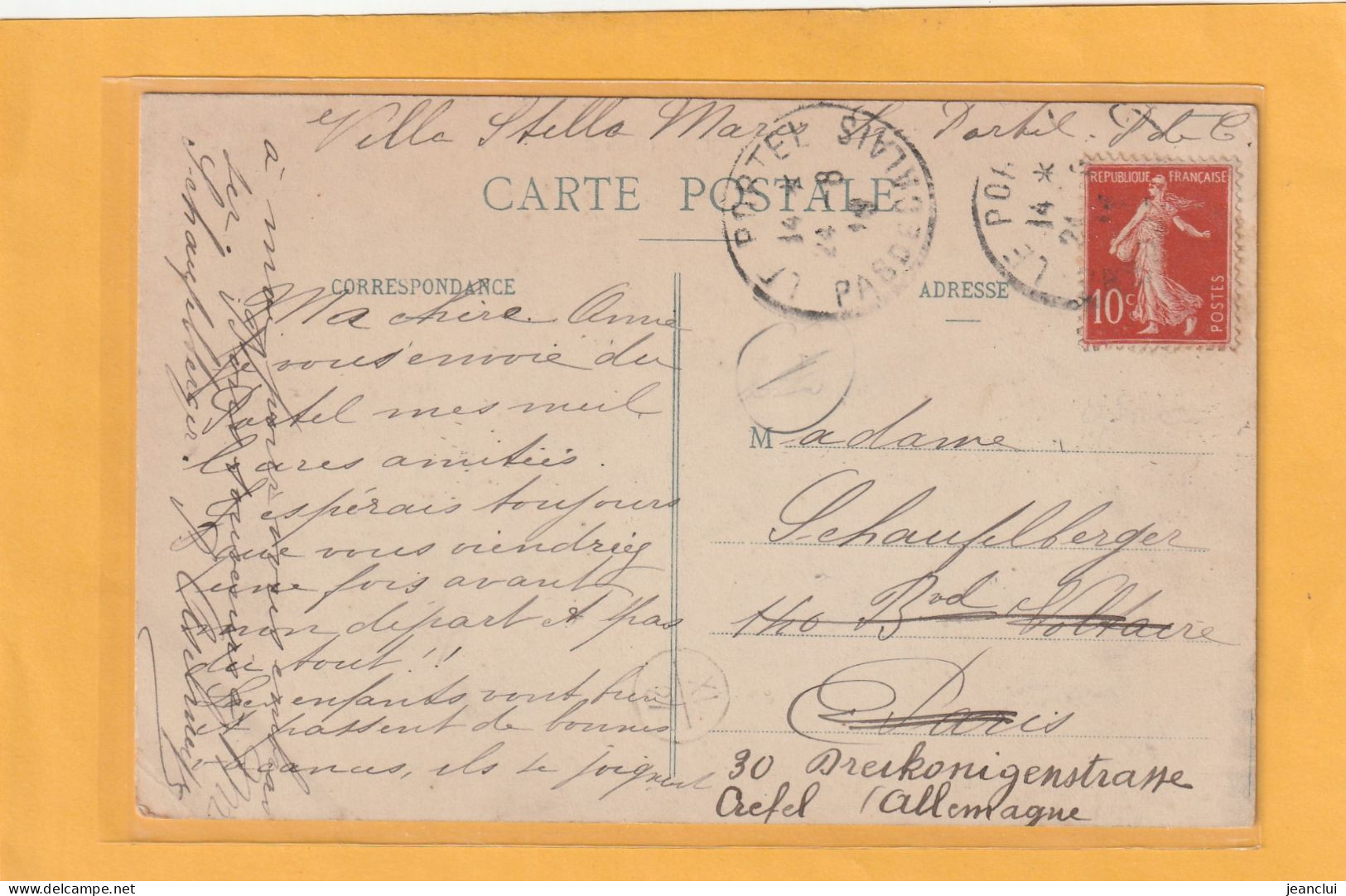 L.D.B -754. LE PORTEL  .  LA CALE .  CARTE AFFR. AU VERSO  .  2 SCANNES - Le Portel