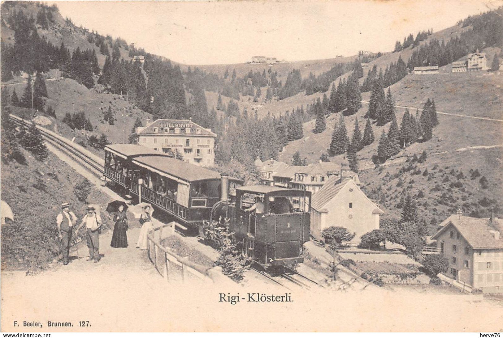 SUISSE - RIGI-KLOSTERLI - Train - 1907 - Sonstige & Ohne Zuordnung