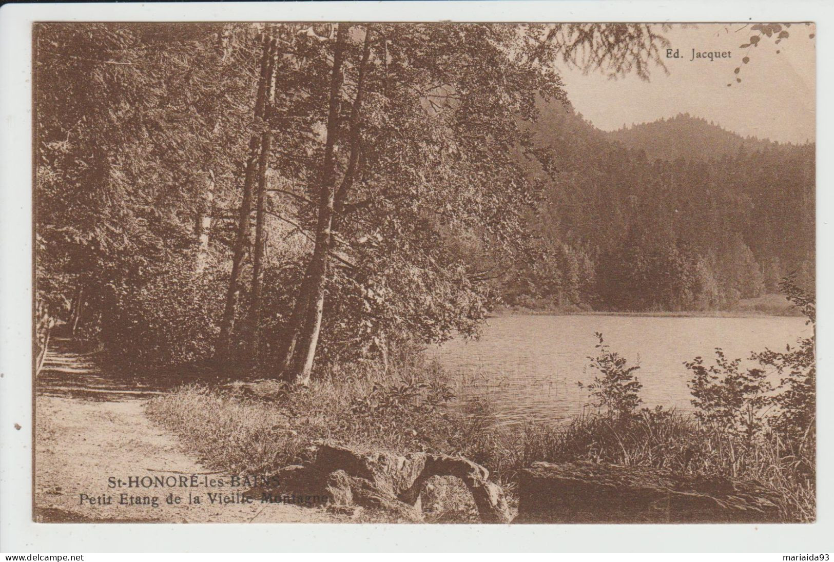 SAINT HONORE LES BAINS - NIEVRE - PETIT ETANG DE LA VIEILLE MONTAGNE - Saint-Honoré-les-Bains