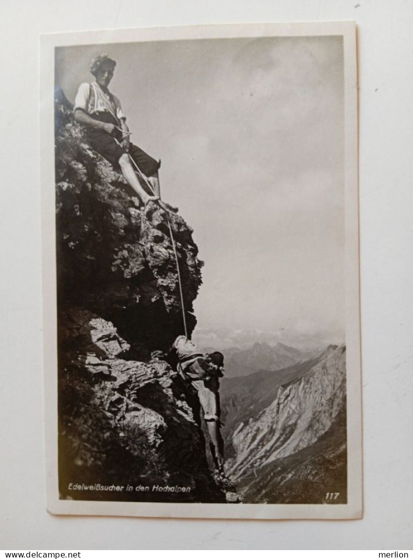 D202620    AK CPA -    Hindelang, Edelweißsucher In Den Hochalpen -Bayern  1929  FOTO-AK - Hindelang