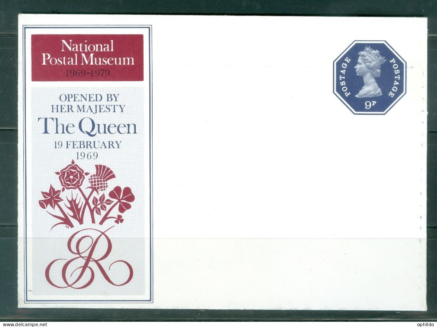 National  Postal Museum  1969-1979  Entier Postal   Neuf   - Stamped Stationery, Airletters & Aerogrammes