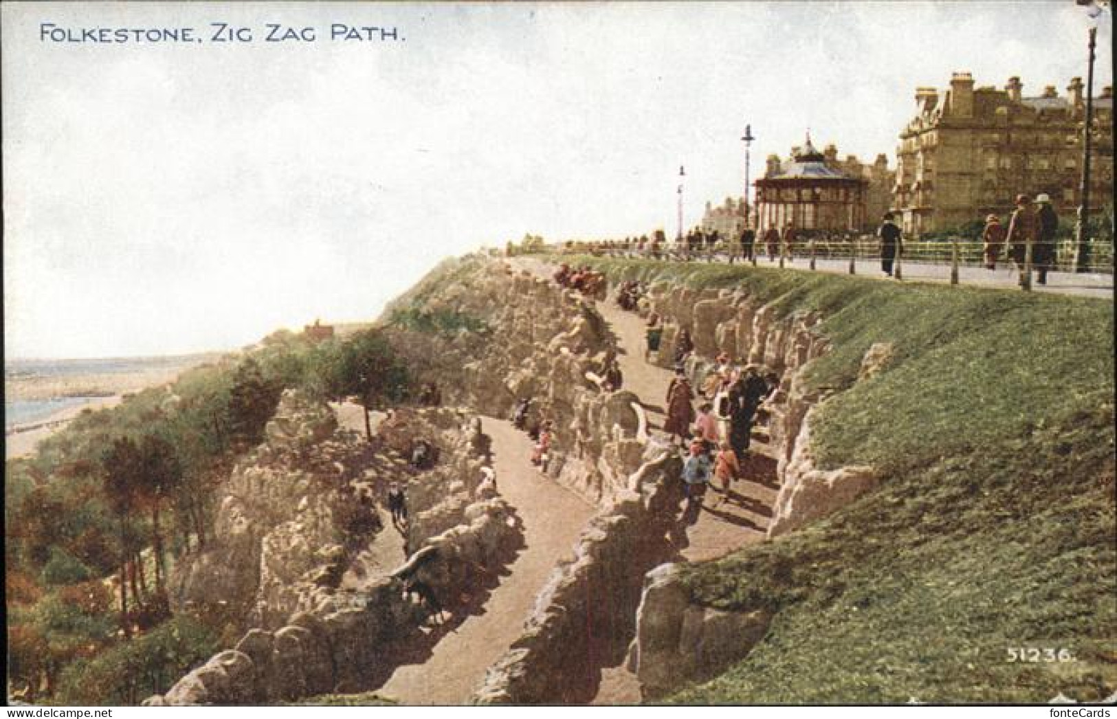 11384157 Folkestone Zig Zag Path Folkestone - Autres & Non Classés