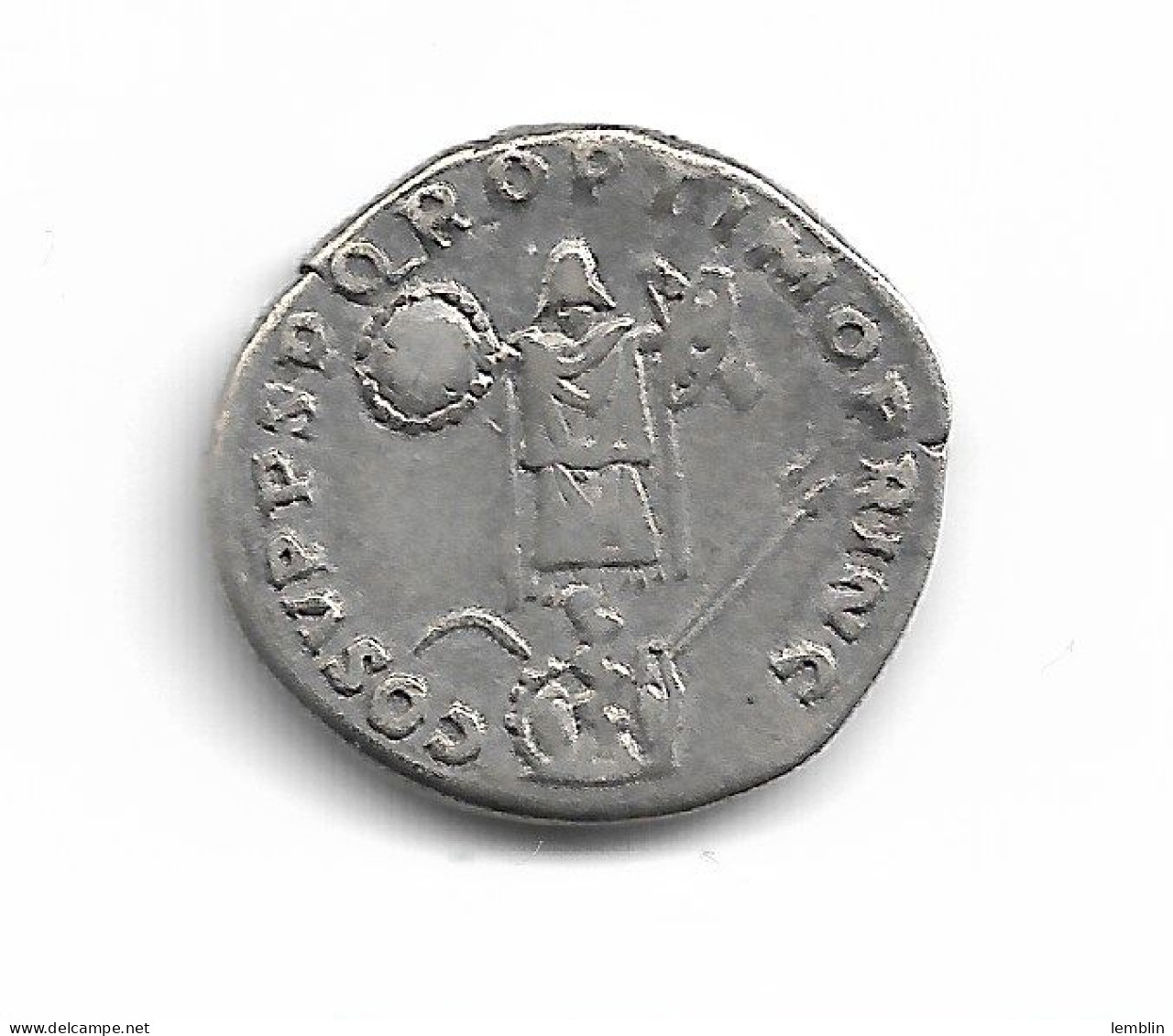 DENIER DE TRAJAN A LA VICTOIRE SUR LES DACES - AN 107 - Die Antoninische Dynastie (96 / 192)