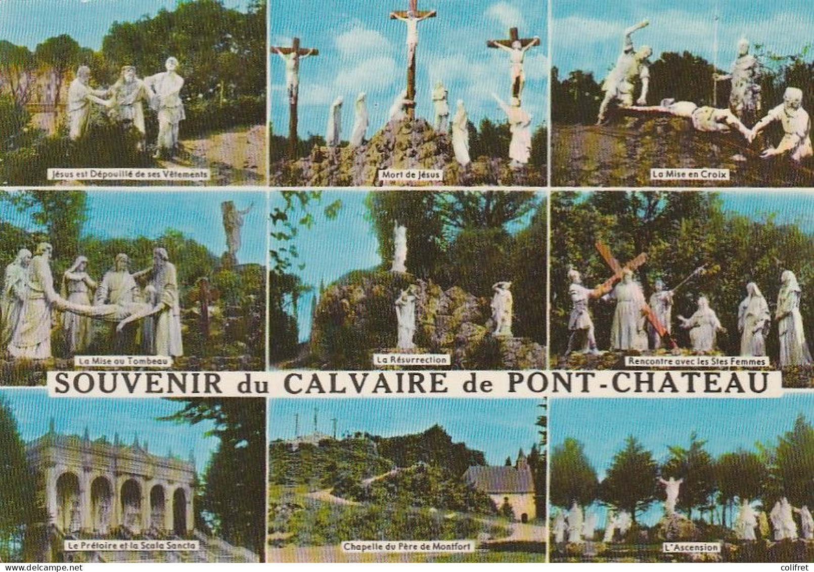 44 - Pont-Château  -  Calvaire  -  Multivues - Pontchâteau