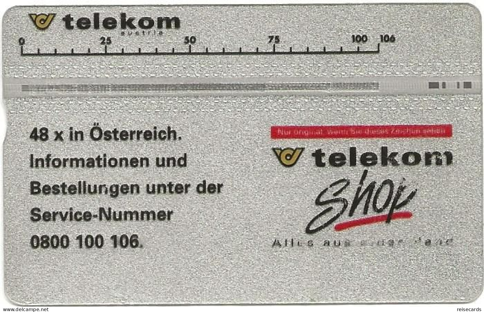 Austria: Telekom - 1999 900A Telekom Shop - Autriche