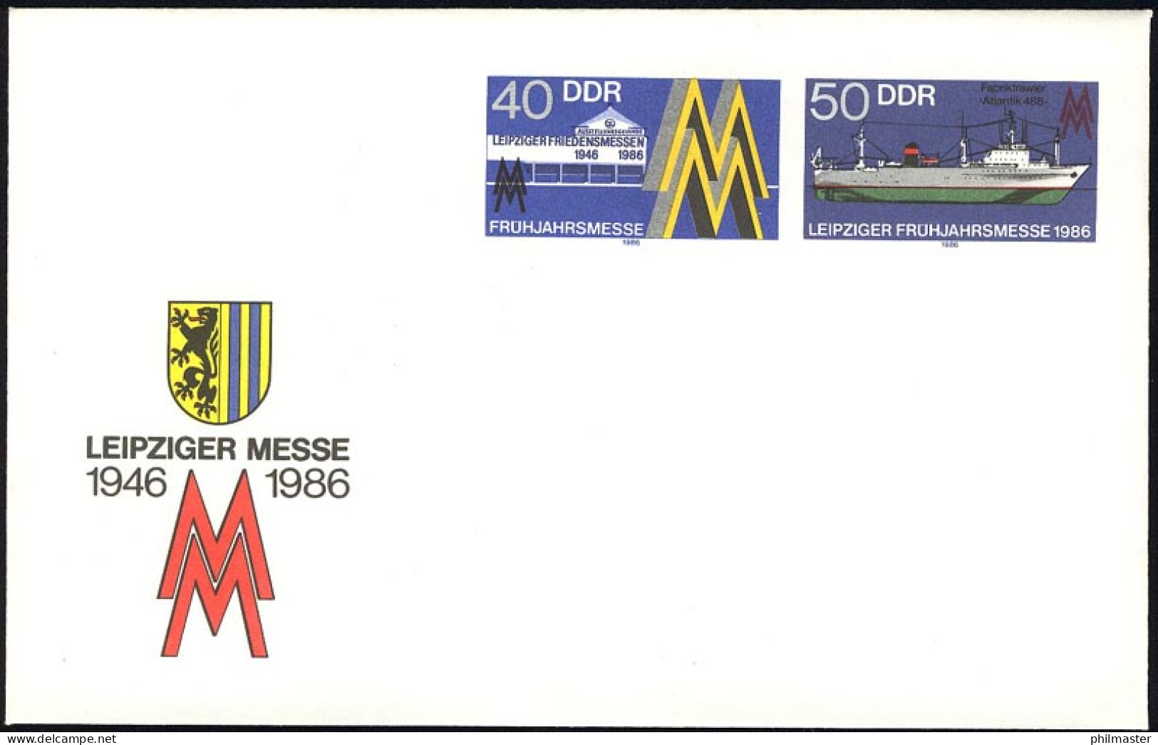 U 4 Leipziger Messe Und Fabriktrawler 1986, Postfrisch - Sonstige & Ohne Zuordnung