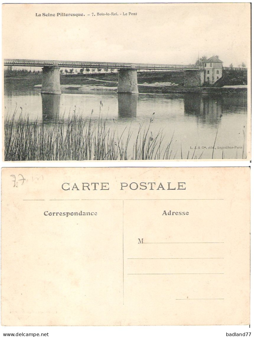 77 - BOIS-LE-ROI - Le Pont - Bois Le Roi
