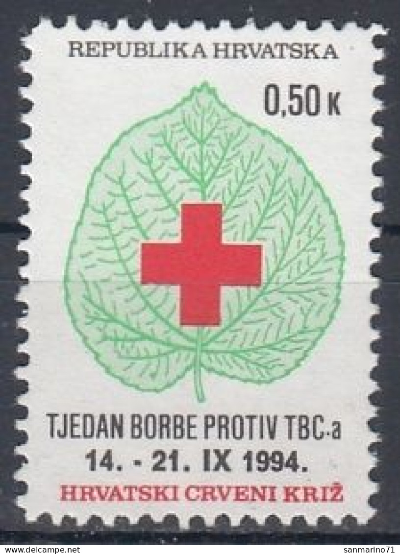 CROATIA Postage Due 38,unused - Red Cross