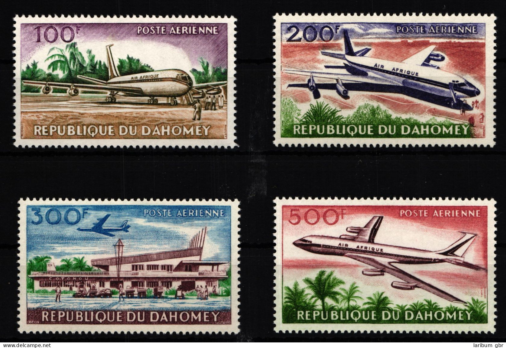 Dahomey 222-225 Postfrisch Flugzeuge #GY272 - Benin - Dahomey (1960-...)