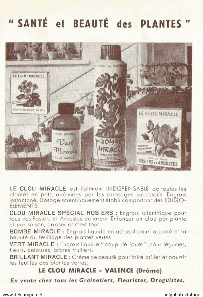 Le Clou Miracle - Pubblicità 1963 - Advertising - Advertising