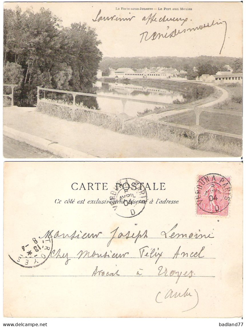 77 - LA FERTE-sous-JOUARRE - Le Port Aux Meules - La Ferte Sous Jouarre