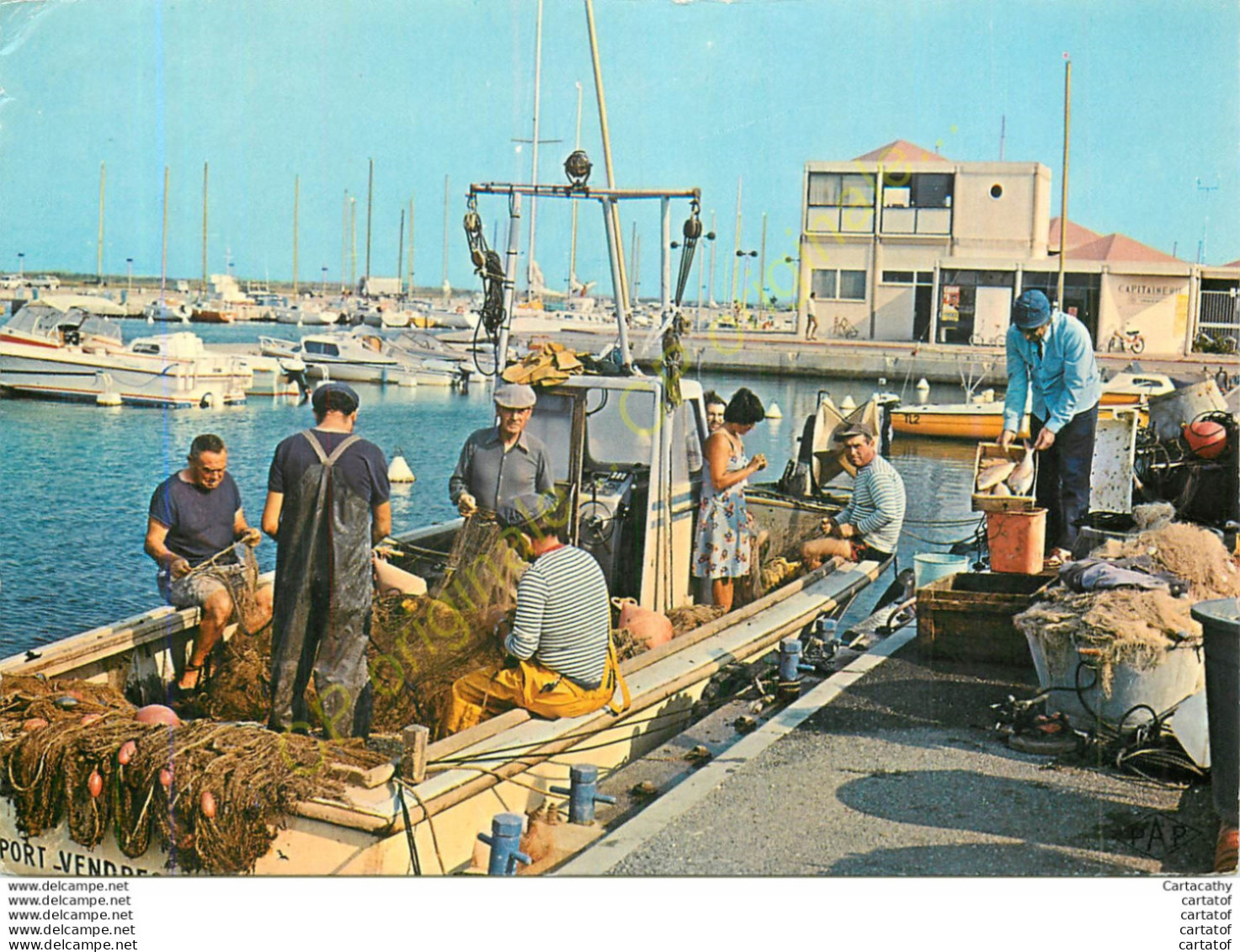 11.  PORT LEUCATE II  .  Retour De Pêche . - Leucate