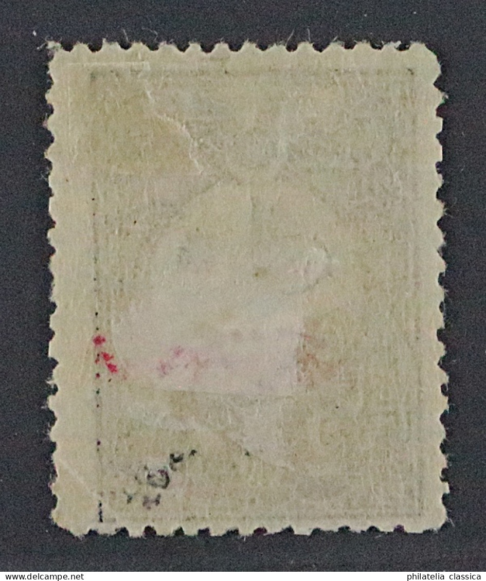 1908, TÜRKEI 148 * 2 Pia. Aufdruck MATBUA, Originalgummi, Seltene Marke, 200,-€ - Neufs