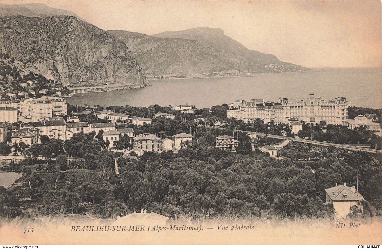 06-BEAULIEU SUR MER-N°T5268-E/0335 - Beaulieu-sur-Mer