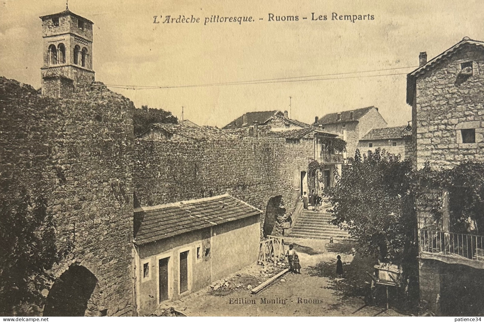 07 - RUOMS - Les Remparts - Ruoms