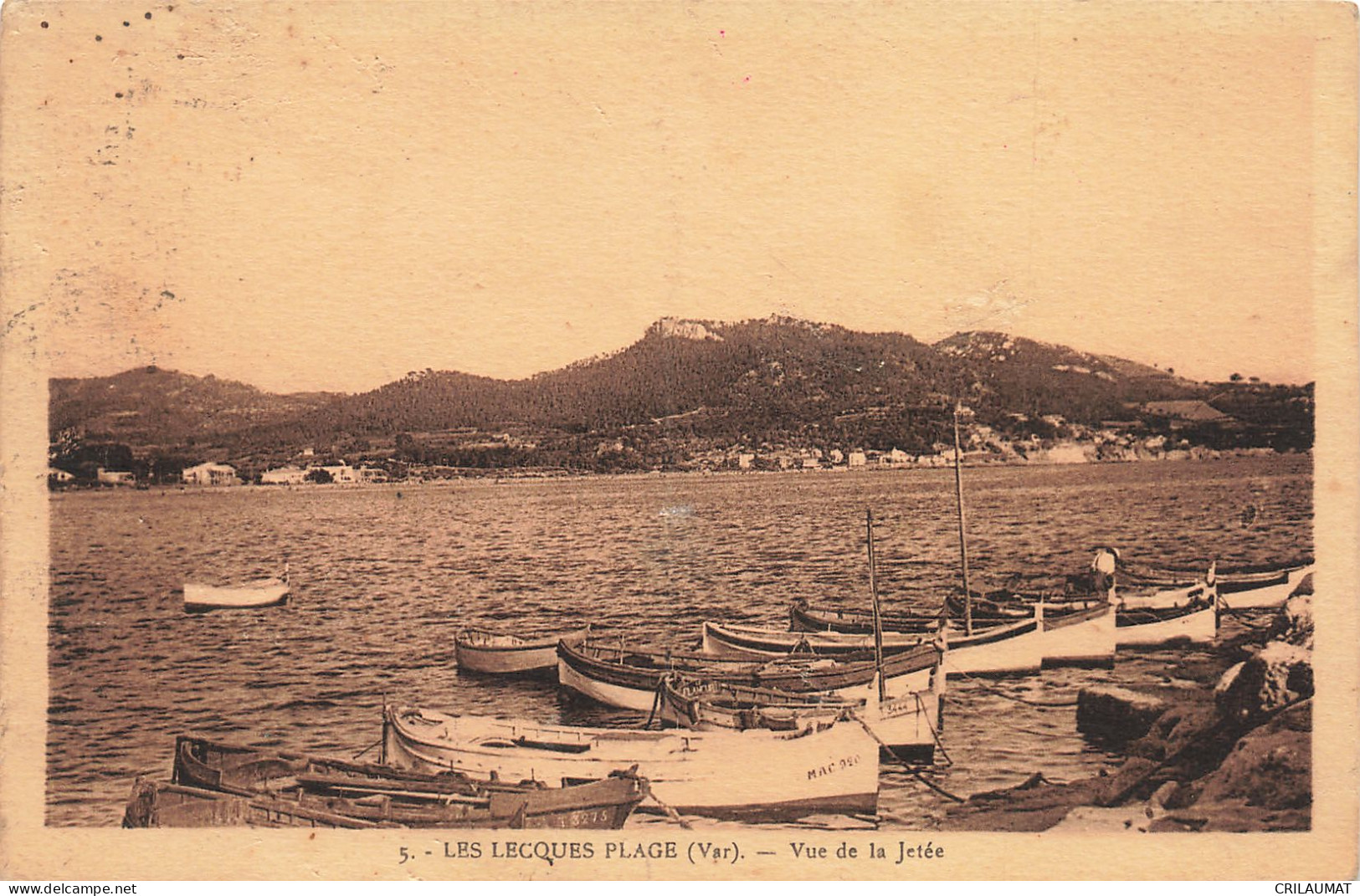 83-LES LECQUES PLAGE-N°T5270-C/0089 - Les Lecques