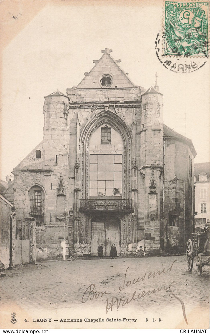 77-LAGNY-N°T5273-B/0353 - Lagny Sur Marne