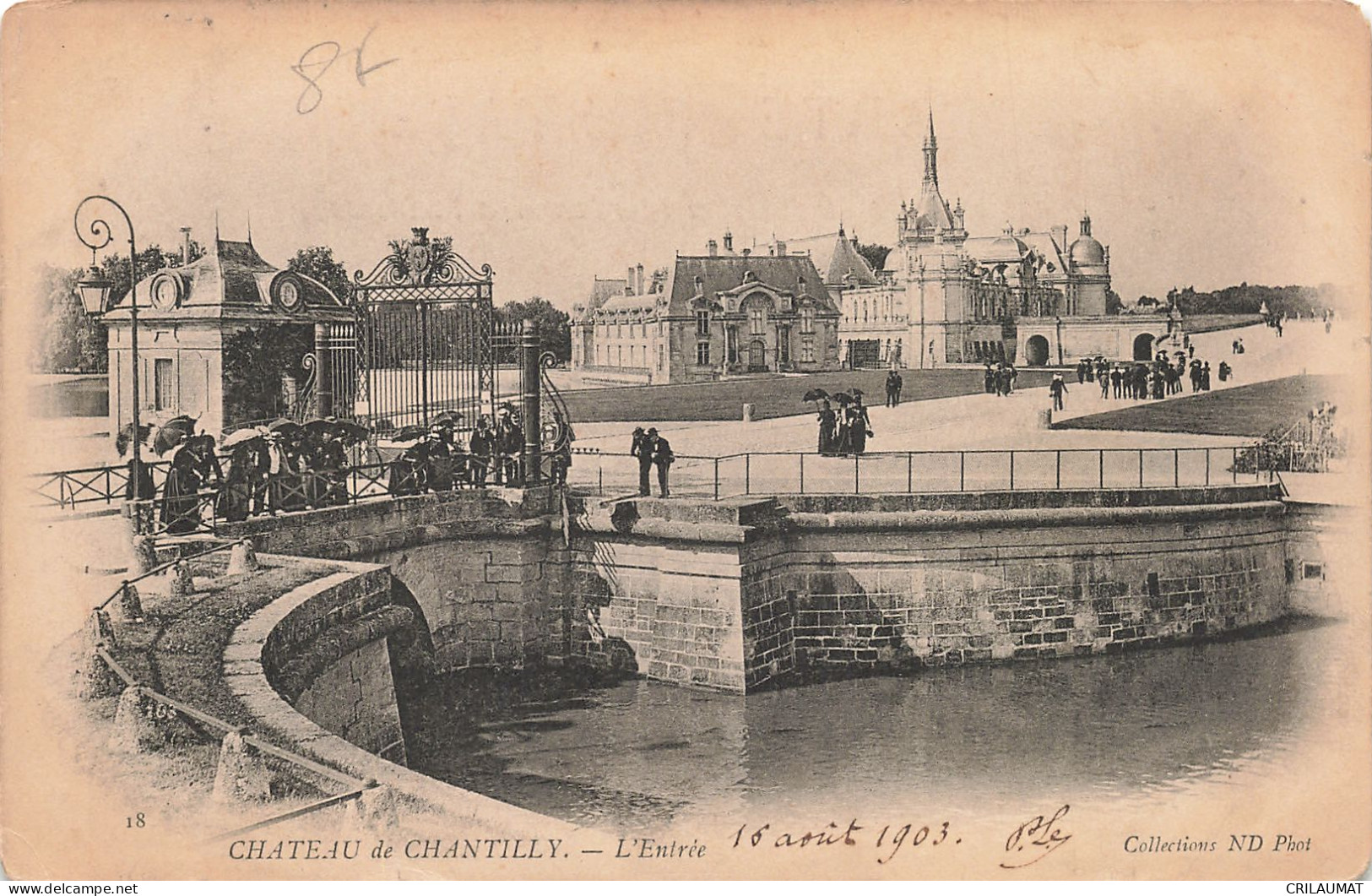 60-CHANTILLY-N°T5273-D/0191 - Chantilly