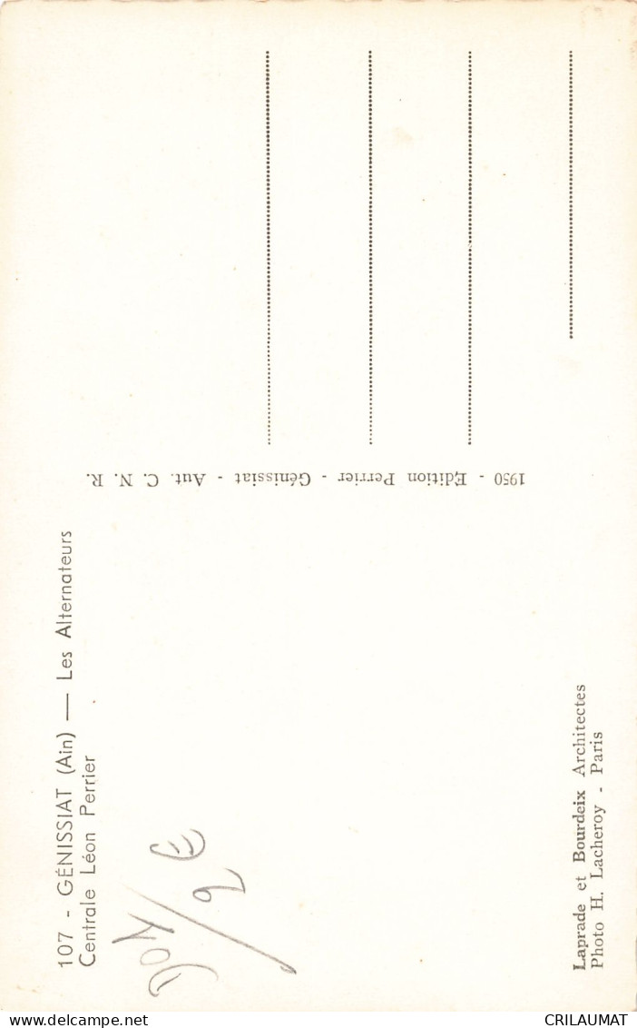 01-GENISSIAT-N°T5274-C/0331 - Génissiat