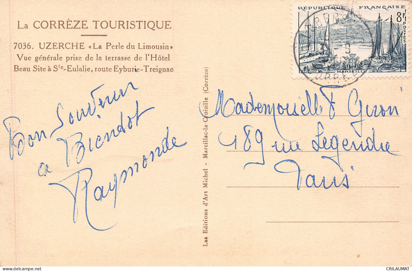 19-UZERCHE-N°T5275-E/0033 - Uzerche