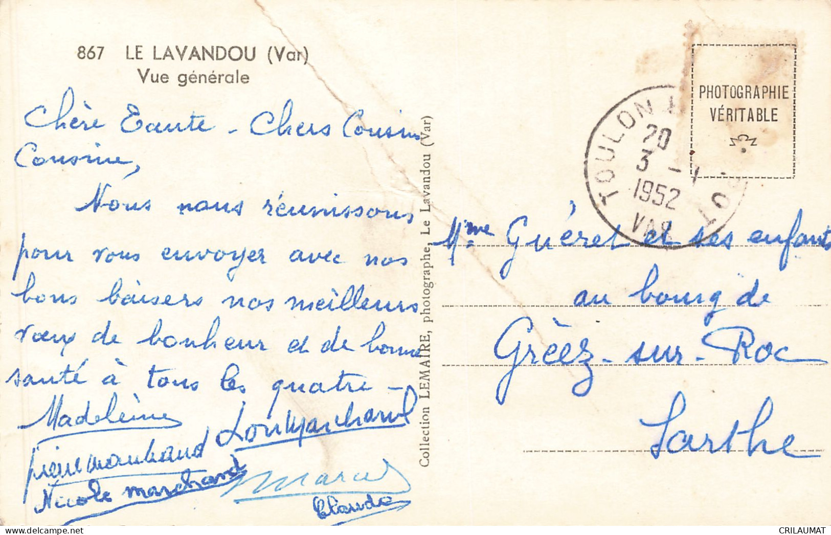 83-LE LAVANDOU-N°T5275-H/0325 - Le Lavandou