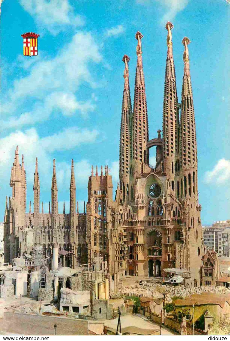 Espagne - Espana - Cataluna - Barcelona - La Sagrada Familia - CPM - Voir Scans Recto-Verso - Barcelona