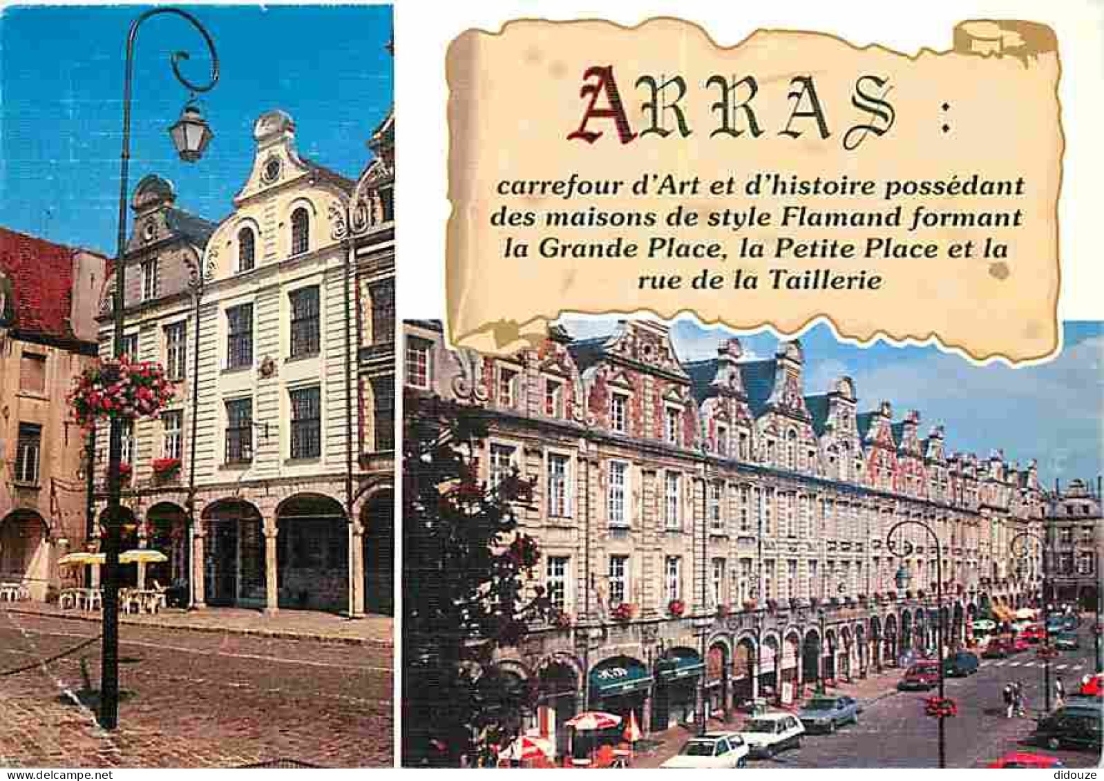 62 - Arras - Multivues - Automobiles - Flamme Postale - CPM - Voir Scans Recto-Verso - Arras