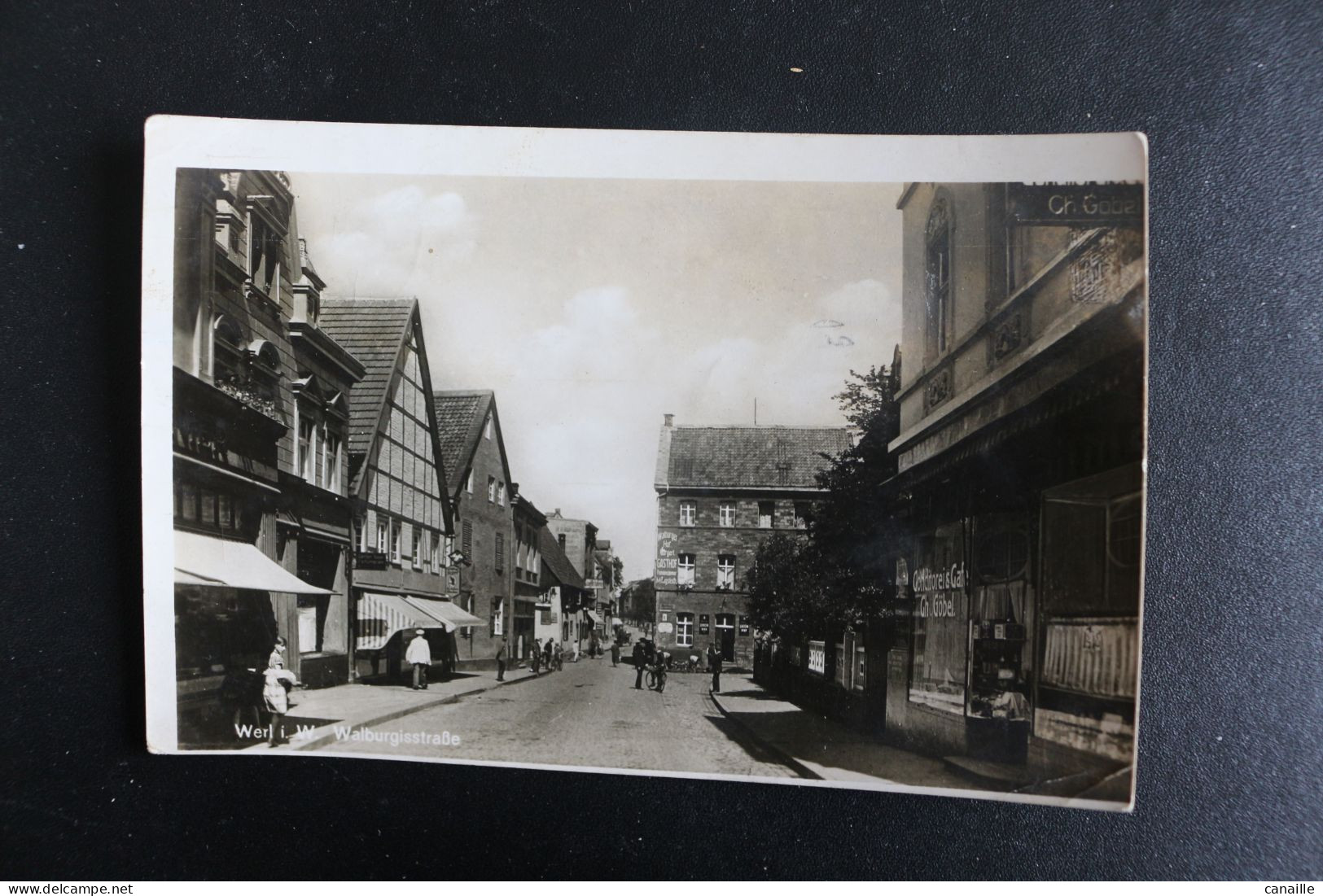 S-C 213 /  Allemagne  Rhénanie-du-Nord-Westphalie  Werl -  Walburgisstraße - 1949 - Werl