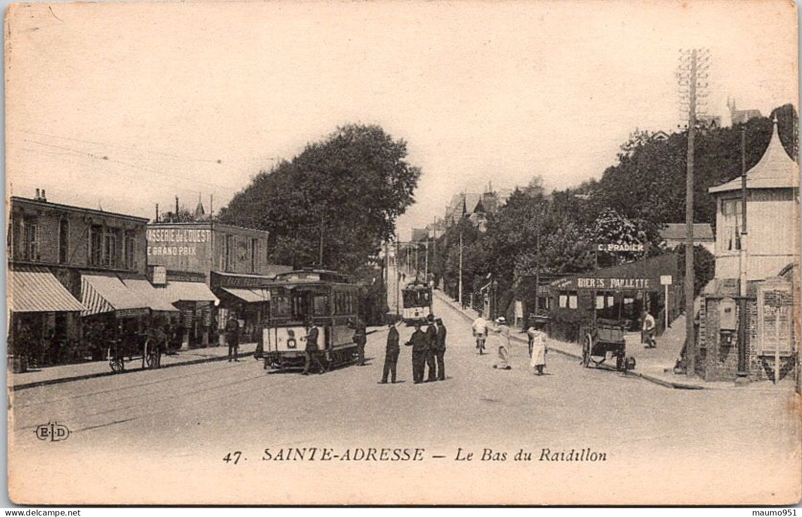 76   SAINTE ADRESSE - LE BAS REDILLON - TRAMWAY - Sainte Adresse