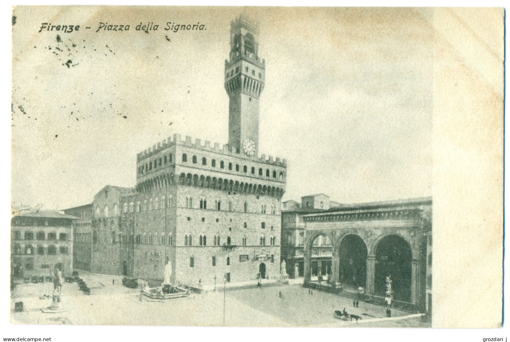 DAMAGED Firenze, Piazza Della Signoria, Italy - Firenze (Florence)