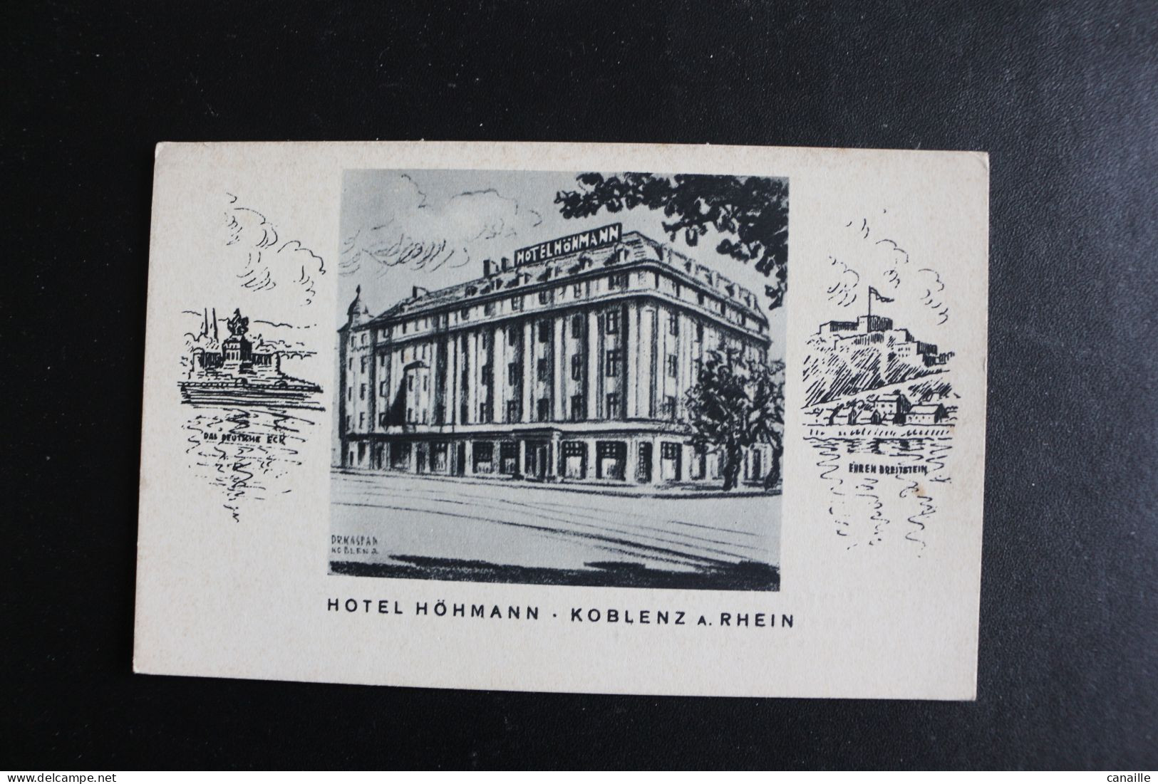 S-C 214 /  Allemagne   Rhénanie-Palatinat  Koblenz -  Hotel Höhman - Koblenz