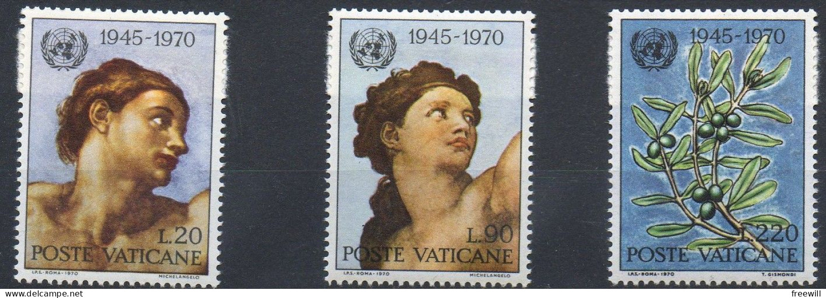 Vatican  Nations Unies 1970 XXX - Nuevos