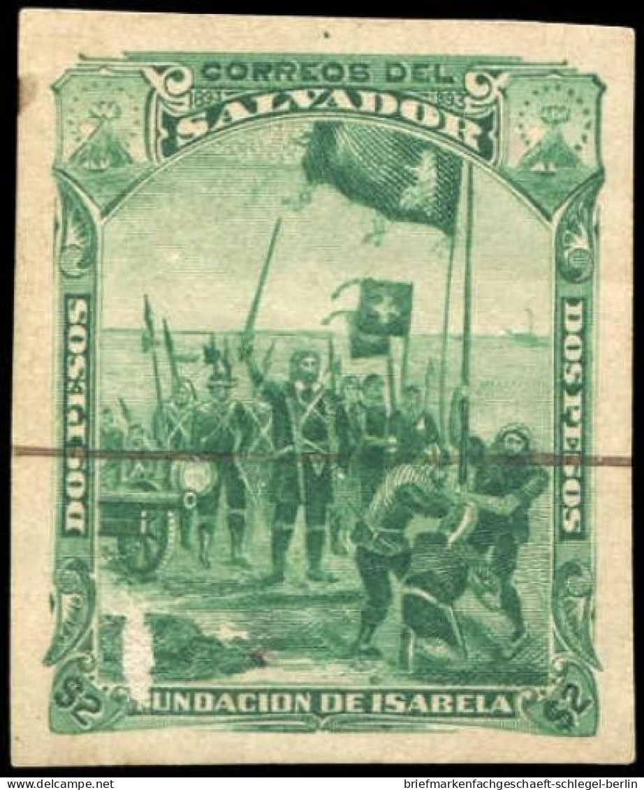 Salvador, 1893, Ohne Gummi - El Salvador