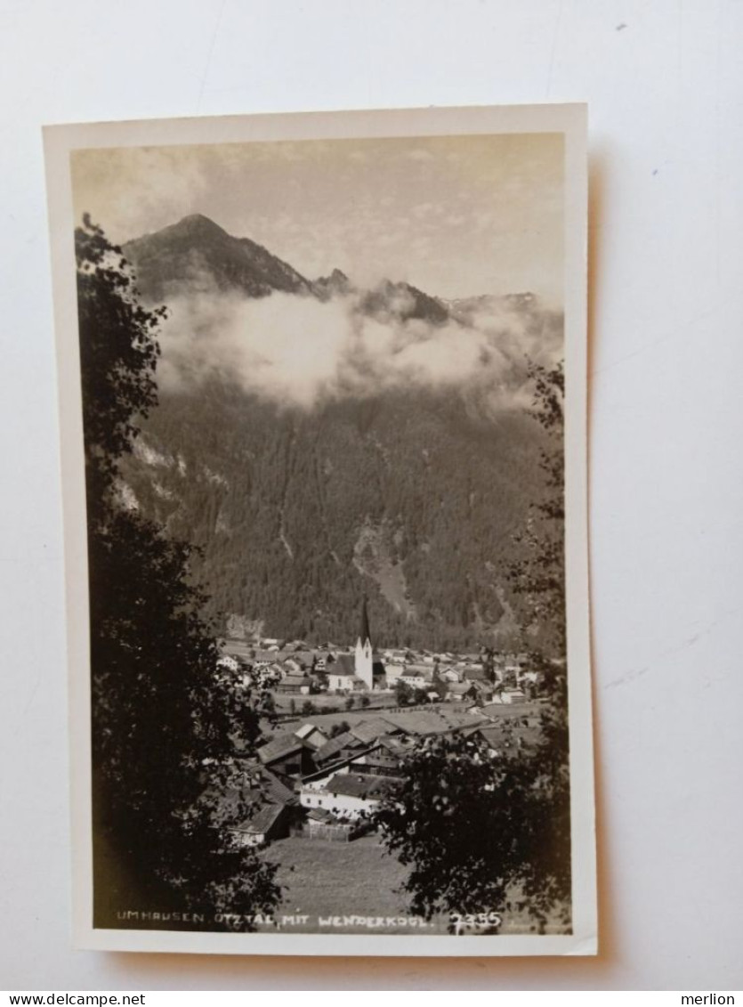 D202641   AK- CPA  - Umhausen  Tirol  Ötztal   - Ca 1920-30's  FOTO-AK - Umhausen