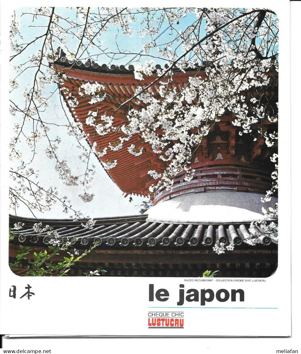 GF2300 - PORT FOLIO COLLECTEUR PATES LUSTUCRU - JAPON - FORMAT 17 X 20 CM - 12 PLANCHES COULEUR - Album & Cataloghi