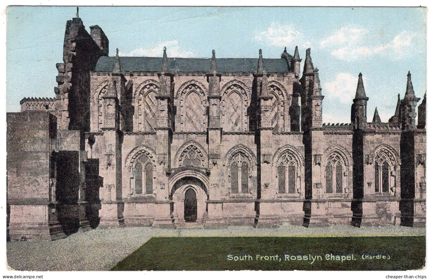 RHOSLYN CHAPEL, South Front (Hardie) - Insert Christian Novels - Midlothian/ Edinburgh