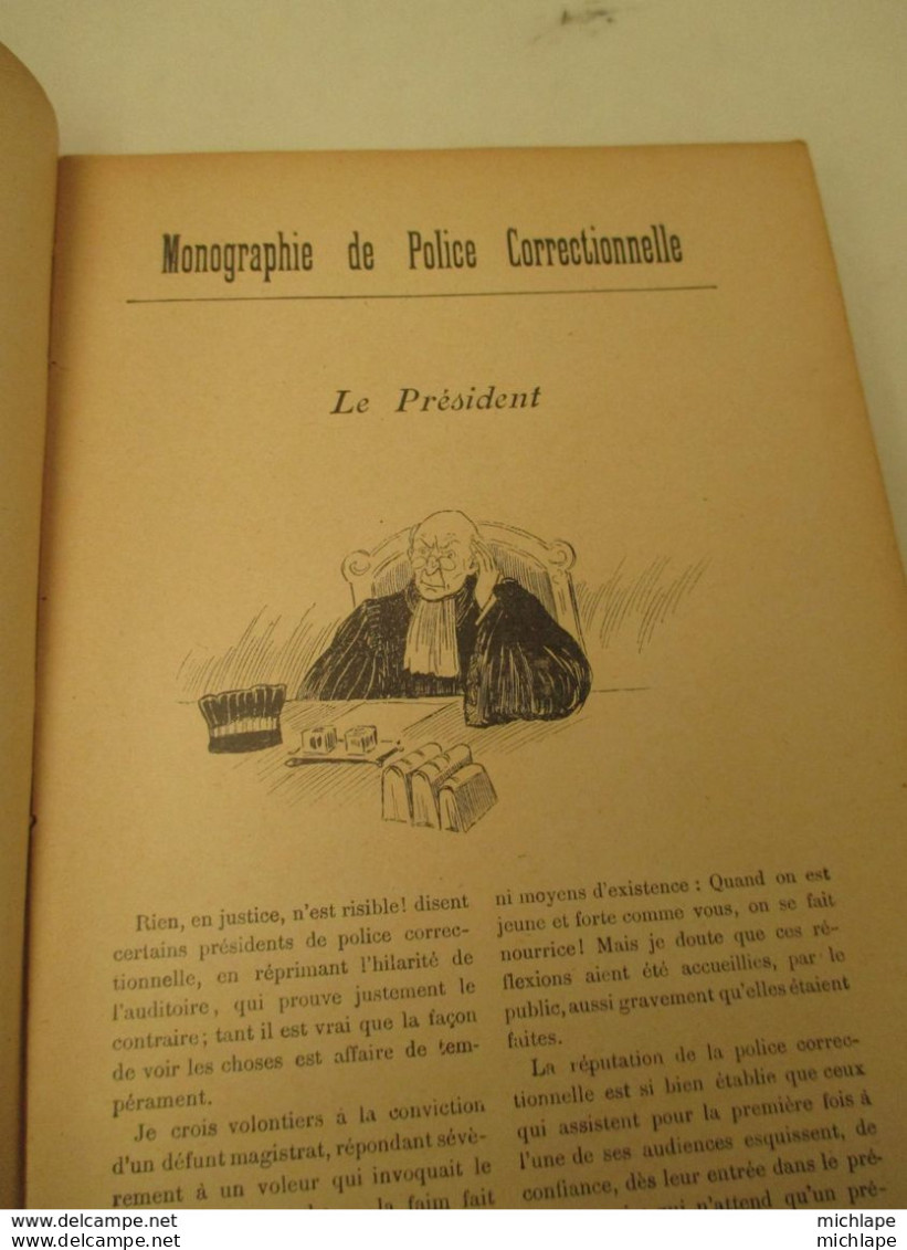 Les Tribunaux Comiques De  JULES  MOINAUX Format 24 X 16 - 126 Pages  Reliées  - Illustrations Xaudaro - 1901-1940