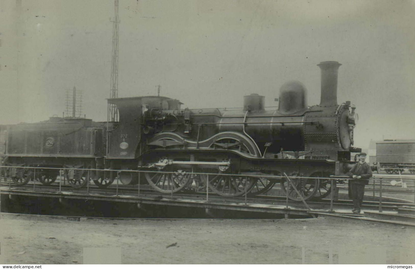 Reproduction "La Vie Du Rail"- Locomotive 602 De L'Etat Belge - Type 1 Avec Chaudière 9 Kg 5, 1889 - Trains