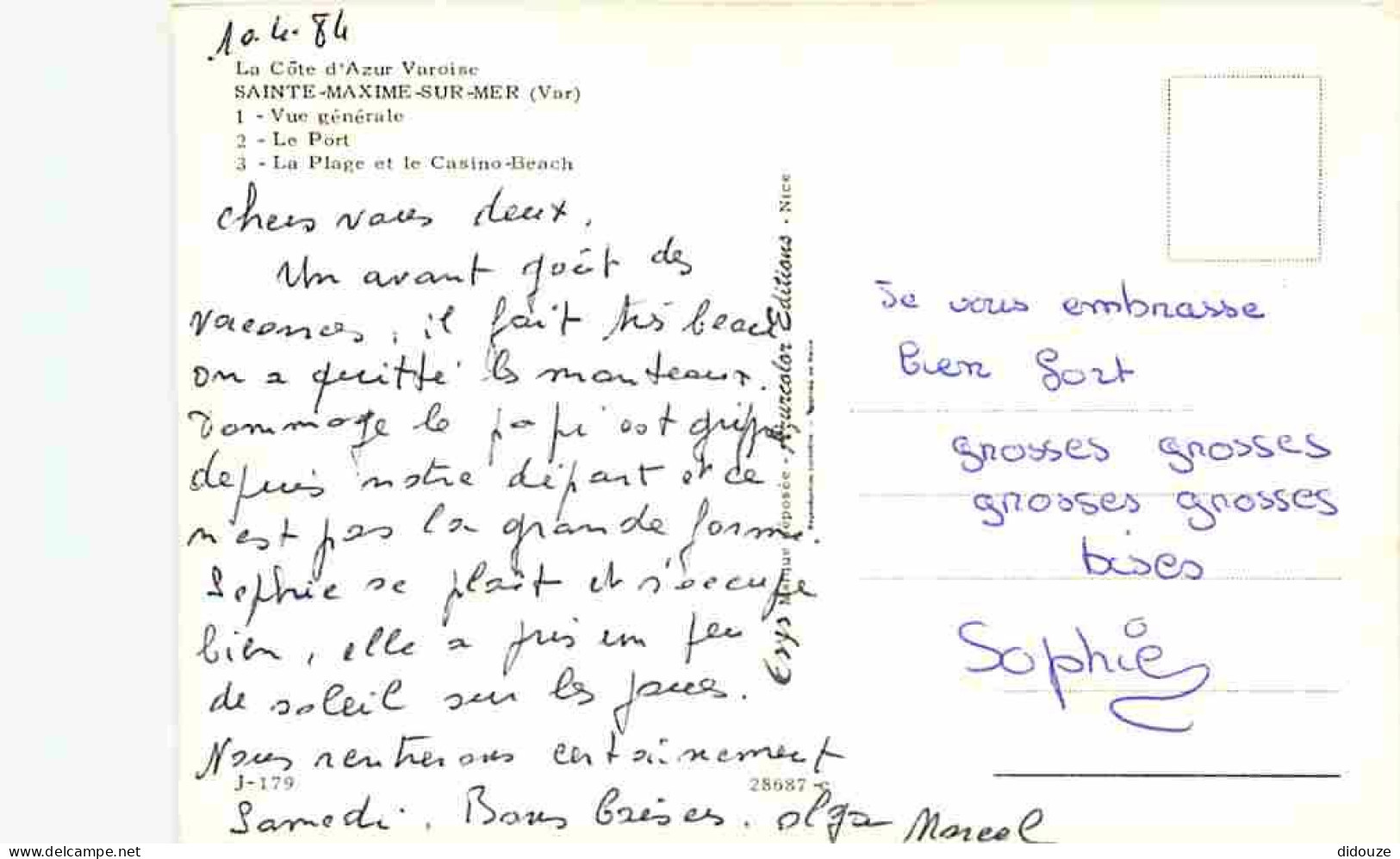 83 - Sainte Maxime - Multivues - CPM - Voir Scans Recto-Verso - Sainte-Maxime