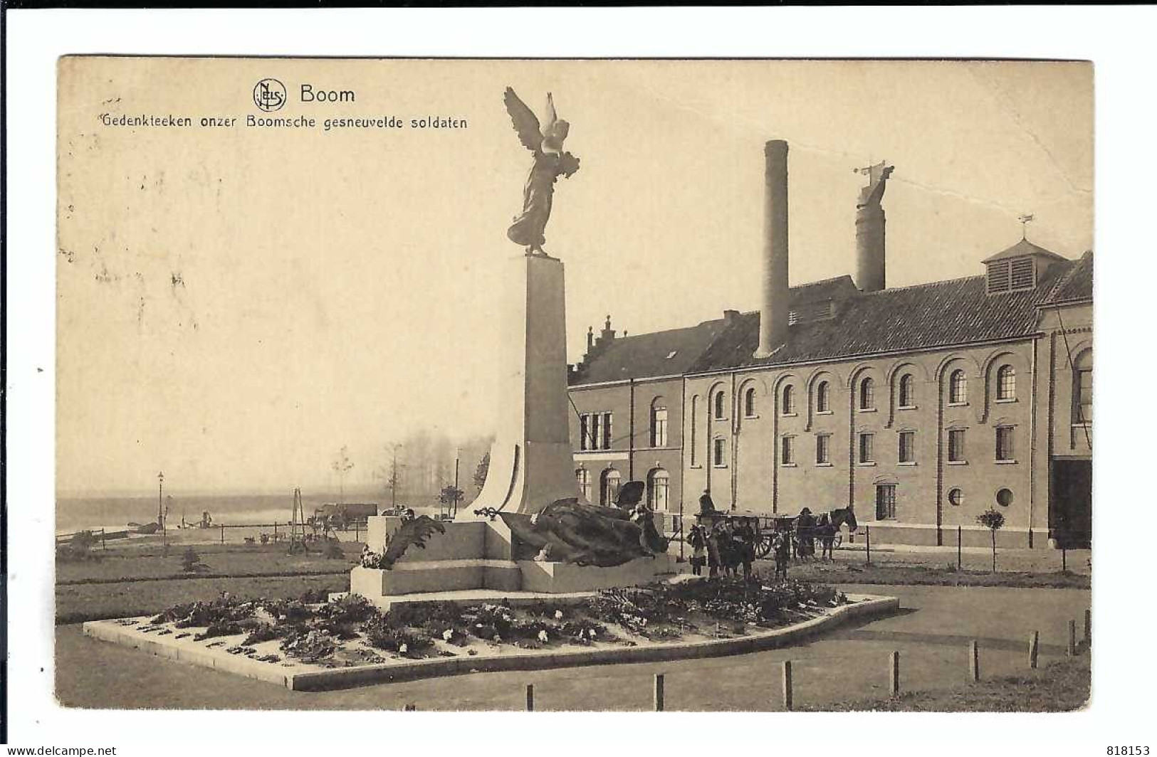 Boom   Gedenkteken Onzer Boomsche Gesneuvelde Soldaten  1926 - Boom