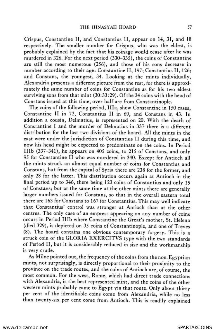 CONSTANTINE I CONSTANTINOPLE FROM THE ROYAL ONTARIO MUSEUM #ANC10746.14.U.A