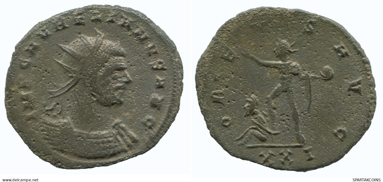 AURELIAN ANTONINIANUS Cyzicus Xxi AD360 Oriens AVG 3.3g/24mm #NNN1874.18.F.A - The Military Crisis (235 AD Tot 284 AD)