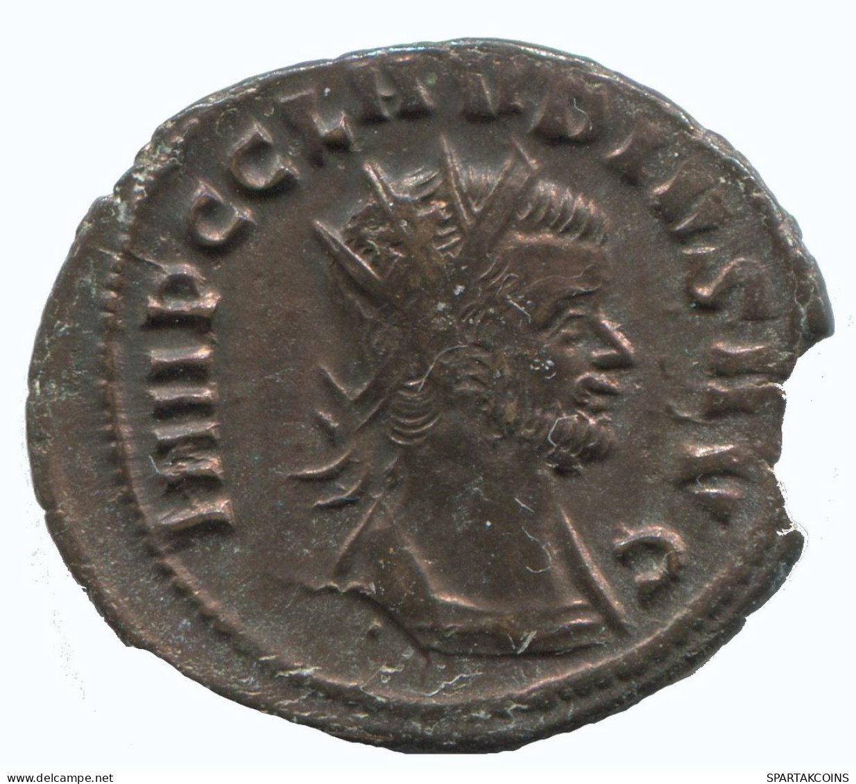 CLAUDIUS II ANTONINIANUS Roma AD48 Genius Exerciti 2.8g/23mm #NNN1905.18.E.A - The Military Crisis (235 AD Tot 284 AD)