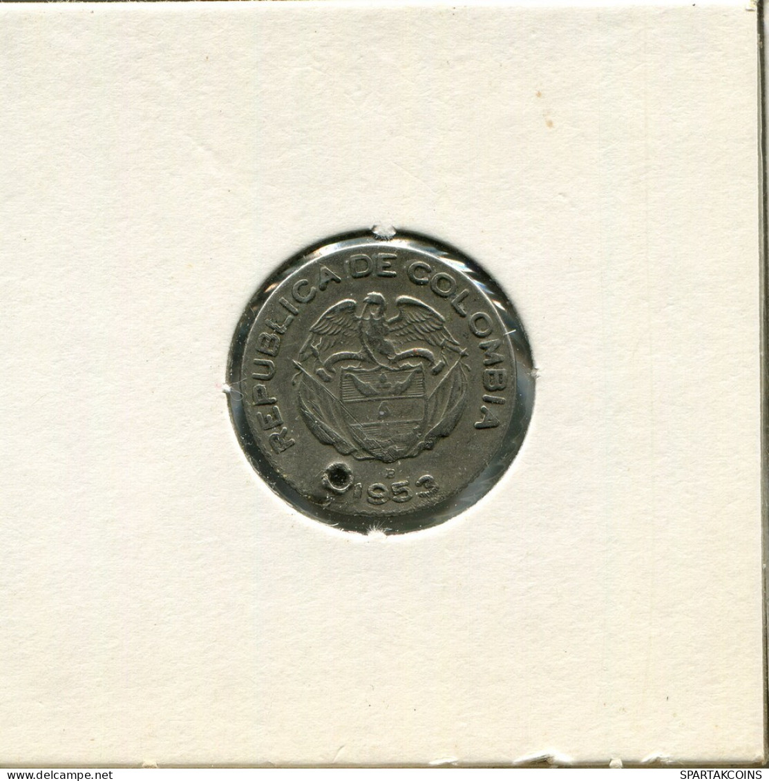 10 CENTAVOS 1953 COLOMBIA Moneda #AR315.E.A - Colombia