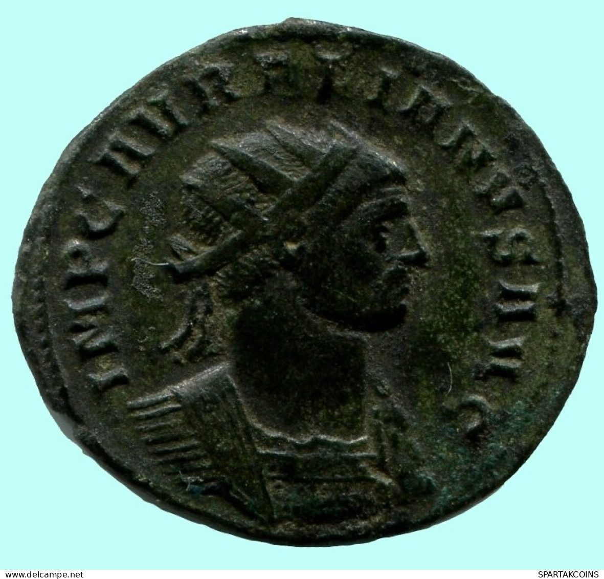 AURELIAN ANTONINIANUS 270-275 AD Romano ANTIGUO IMPERIO Moneda #ANC12295.33.E.A - The Military Crisis (235 AD Tot 284 AD)