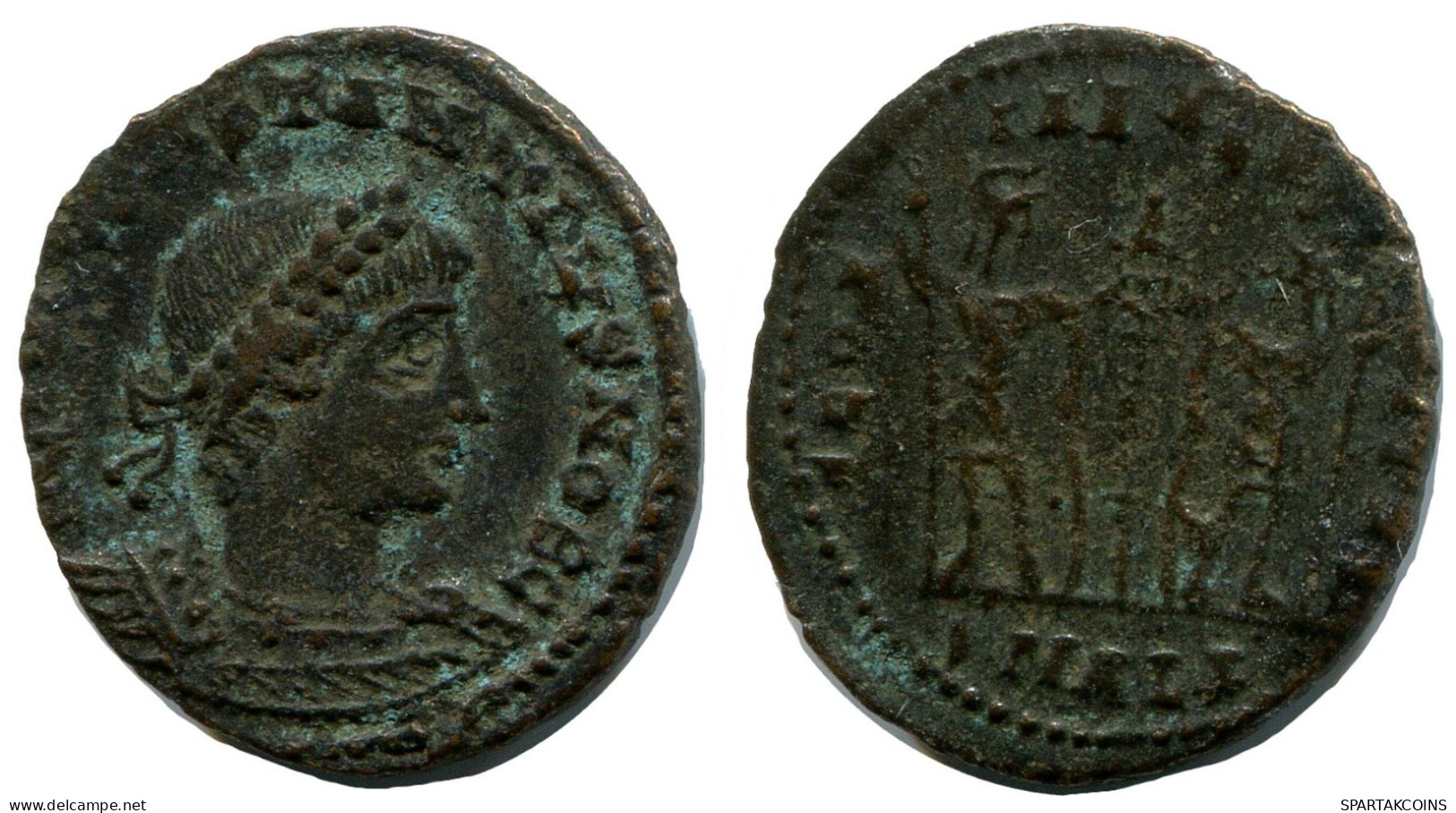 CONSTANTIUS II MINTED IN ALEKSANDRIA FOUND IN IHNASYAH HOARD #ANC10424.14.U.A - El Imperio Christiano (307 / 363)