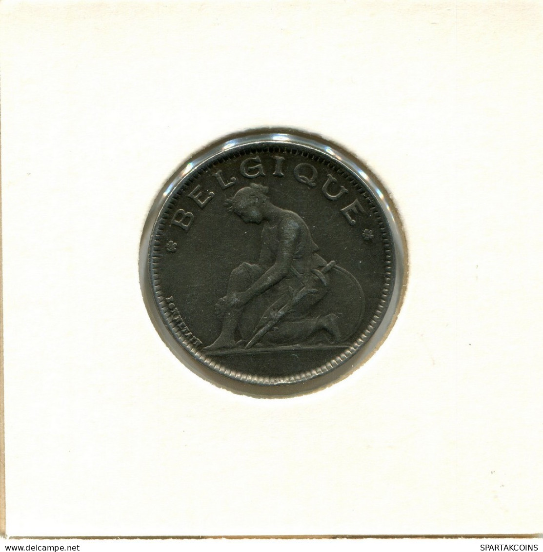 1 FRANC 1922 BÉLGICA BELGIUM Moneda FRENCH Text #BA389.E.A - 1 Frank